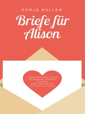 cover image of Briefe für Alison
